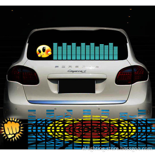 EL Flashing Car Sticker
